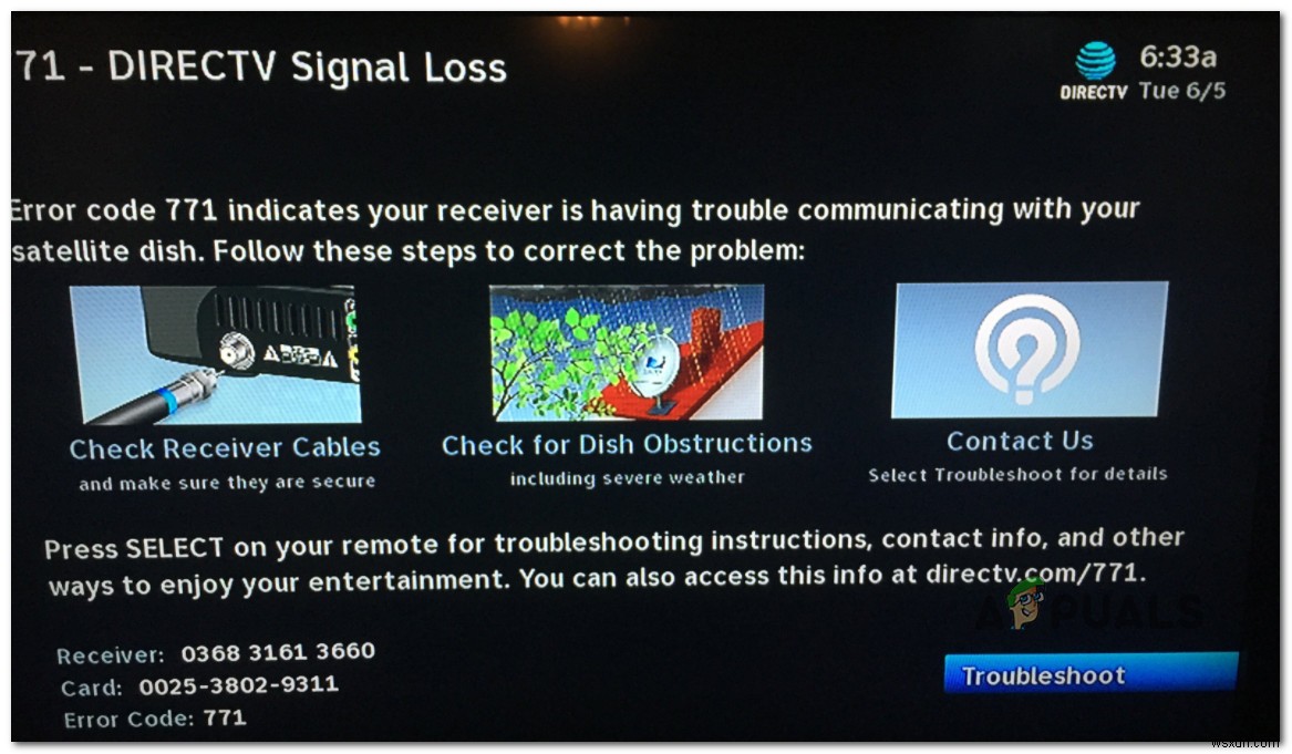 【徹底解説】DirecTVの「エラーコード771(信号損失)」の原因と直し方
