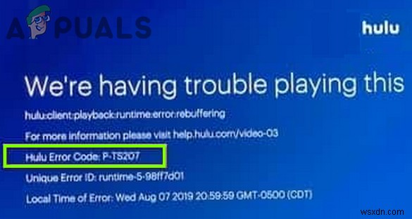 HuluエラーコードP-TS207の原因と解決方法を徹底解説