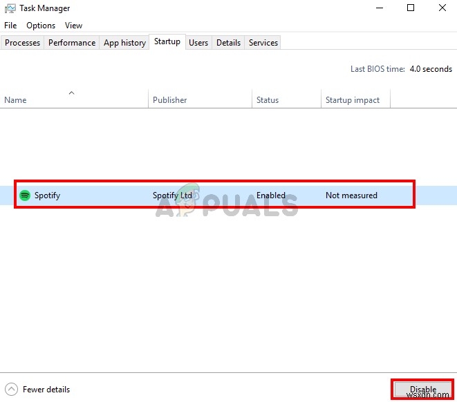 Windows起動時にSpotifyが勝手に開かないようにする方法