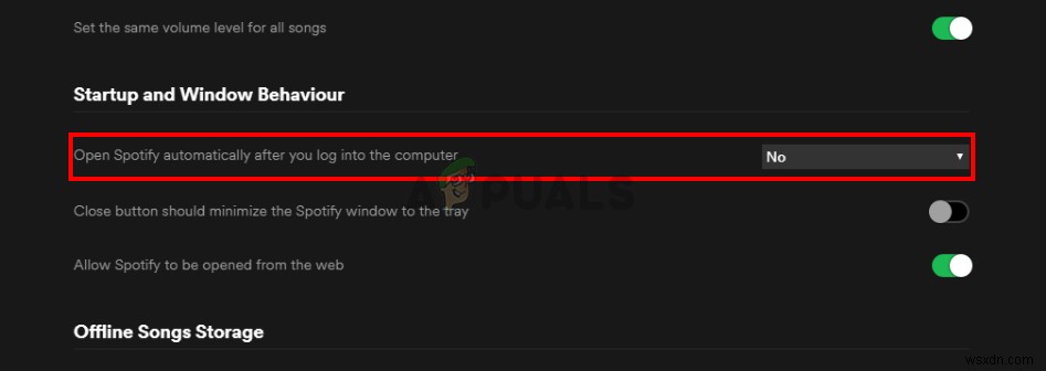 Windows起動時にSpotifyが勝手に開かないようにする方法