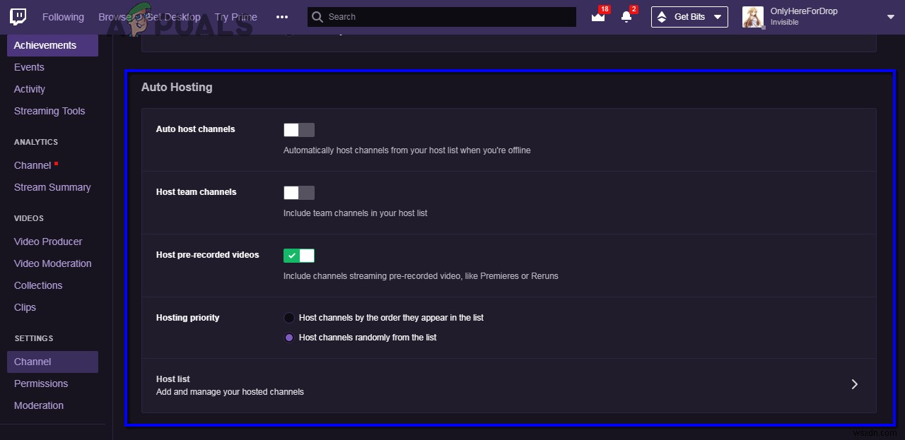 Twitchストリームで別のチャンネルをホストする方法【初心者向け完全ガイド】