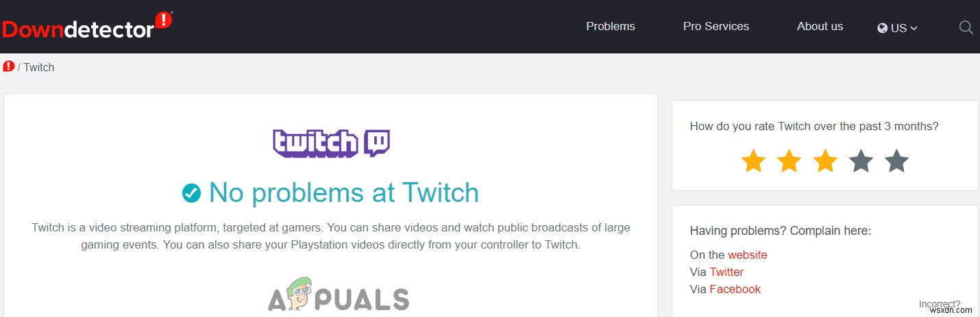 【解決策】Twitchで「データの読み込み中にエラーが発生しました」と表示される場合の対処法