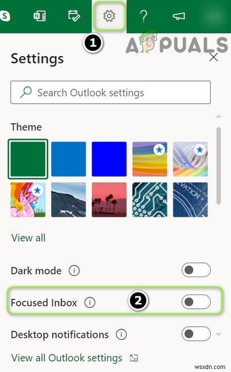 Outlookのフォーカスされた受信トレイを無効化する方法(Web・Windows・Mac・Android対応)
