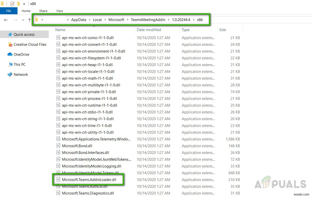 Windows 10でOutlookのMicrosoft Teamsアドインが表示されない問題を解決する方法
