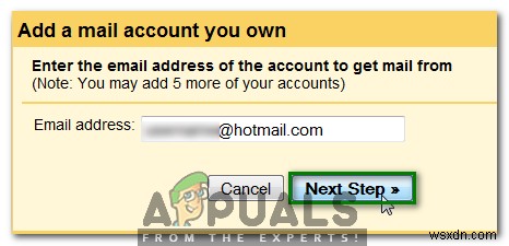 GmailアカウントからHotmailのメールを送受信する方法