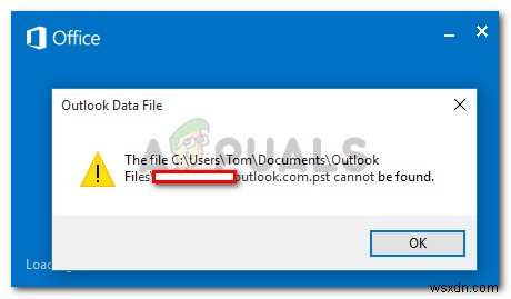 【解決】「Outlook.pstが見つかりません」エラーの直し方