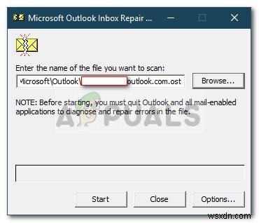 【解決】「Outlook.pstが見つかりません」エラーの直し方