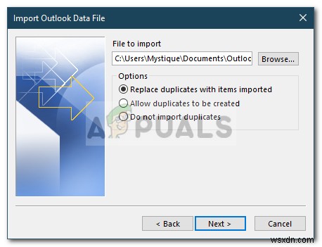 【解決】「Outlook.pstが見つかりません」エラーの直し方