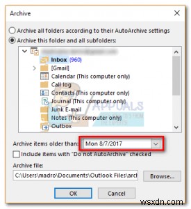 Outlook 2007・2010・2013・2016でメールをアーカイブする3つの方法