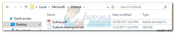 Outlook 2010・2013・2016でオフラインデータファイル(OST)を移動する方法