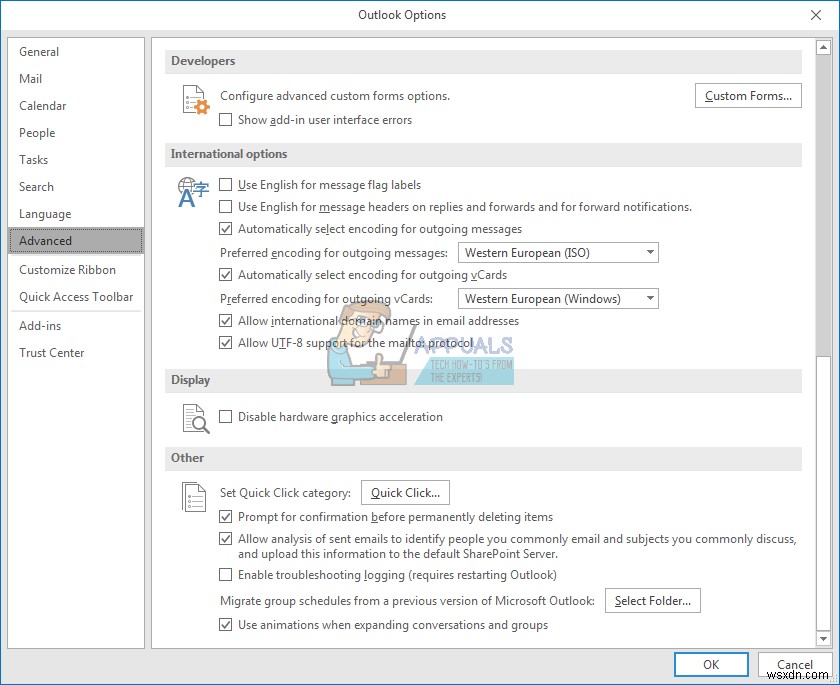 Windows 10でOutlook 2016が遅い・フリーズする原因と対処法