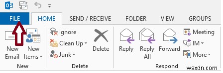 Outlook 2013/2016/2010で不在時の自動返信を設定する方法【アカウント別に解説】