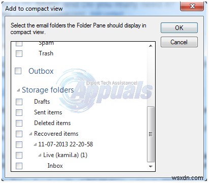 Windows Live Mailで消えた・失われたフォルダーを復元する方法