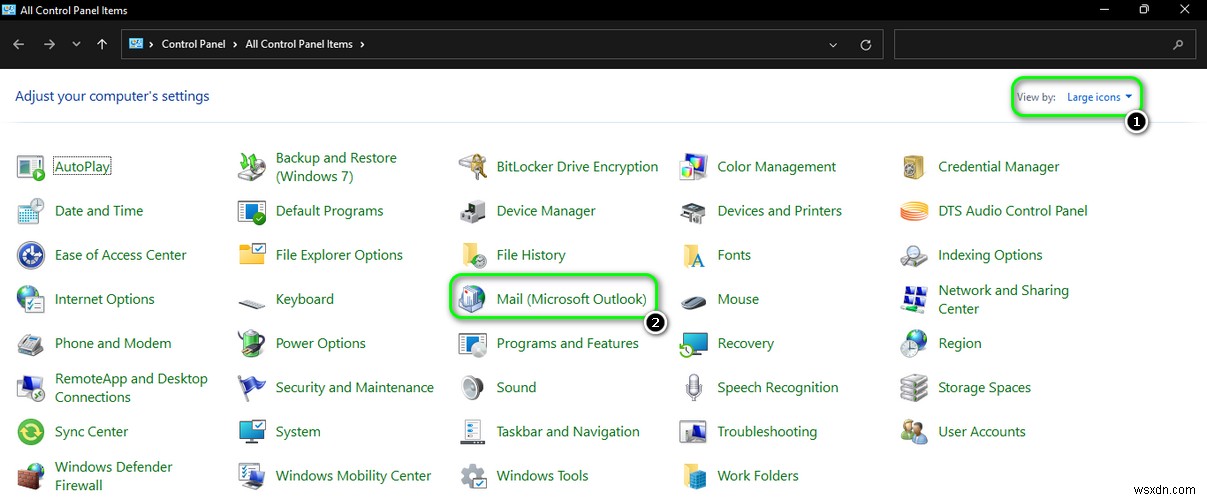 WindowsでOutlookエラー0x8004010F「Outlookデータファイルにアクセスできません」を解決する方法