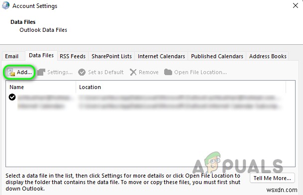 WindowsでOutlookエラー0x8004010F「Outlookデータファイルにアクセスできません」を解決する方法
