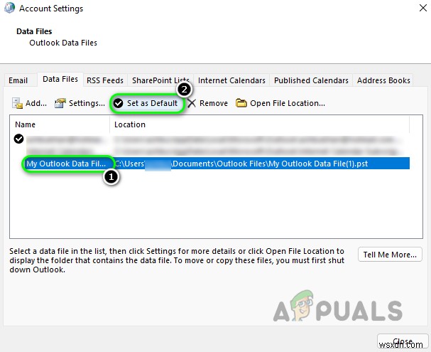 WindowsでOutlookエラー0x8004010F「Outlookデータファイルにアクセスできません」を解決する方法