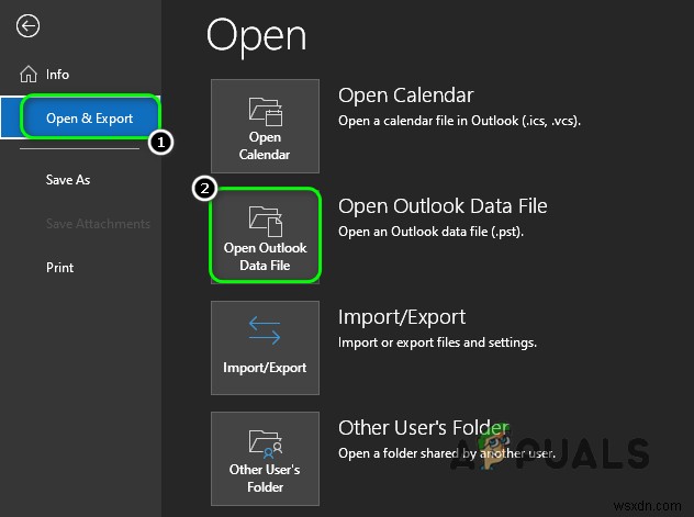 WindowsでOutlookエラー0x8004010F「Outlookデータファイルにアクセスできません」を解決する方法