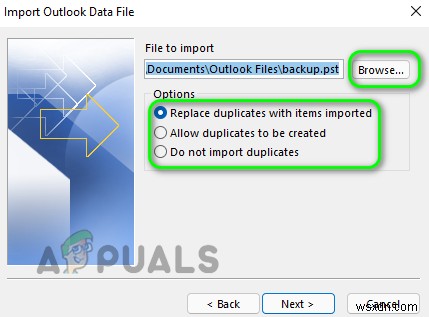 WindowsでOutlookエラー0x8004010F「Outlookデータファイルにアクセスできません」を解決する方法