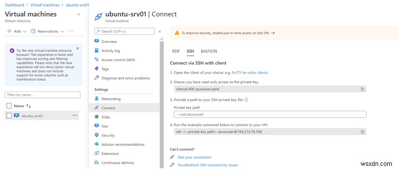 Microsoft AzureでSSHキーペアを作成し、Ubuntuサーバーに追加する方法