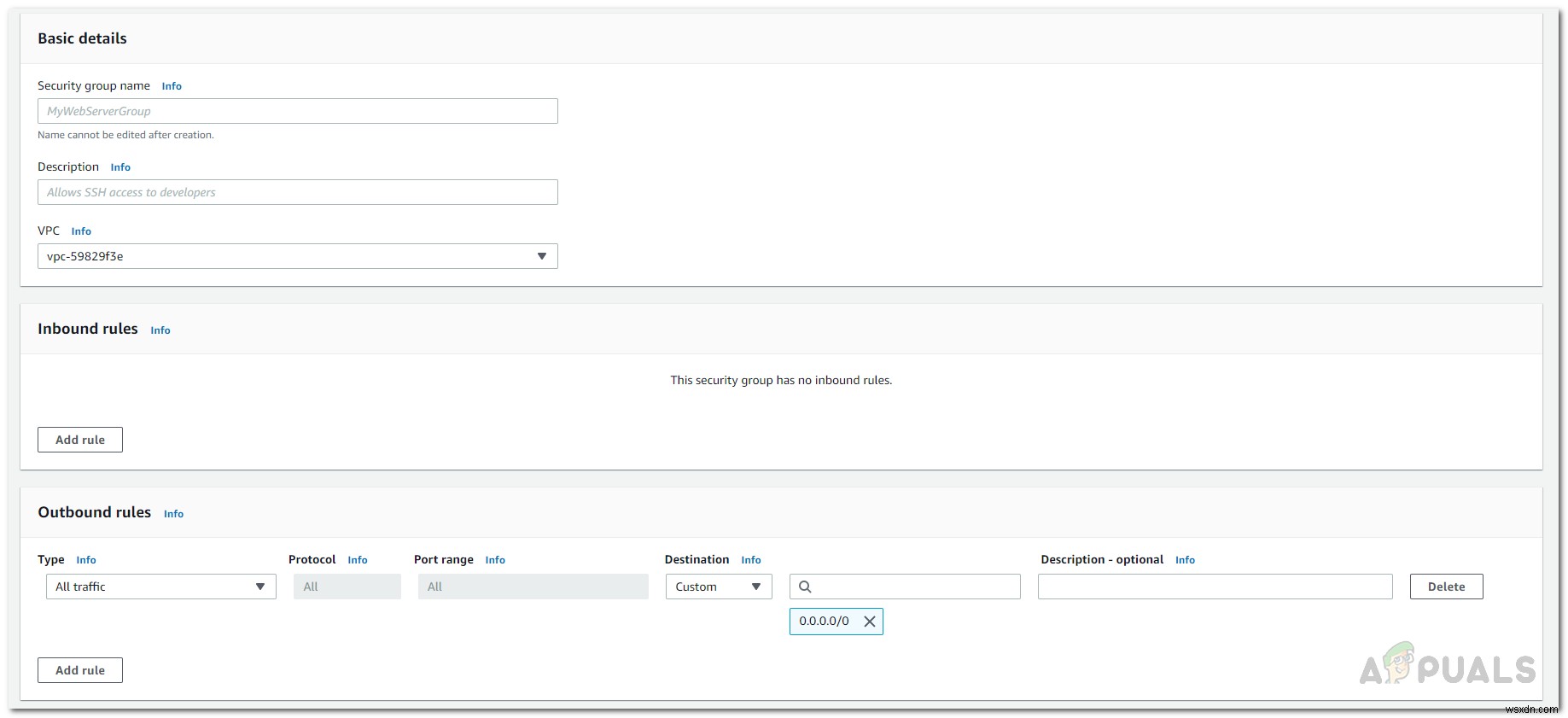 【AWS】Amazon EC2セキュリティグループの作成・編集・削除方法を徹底解説