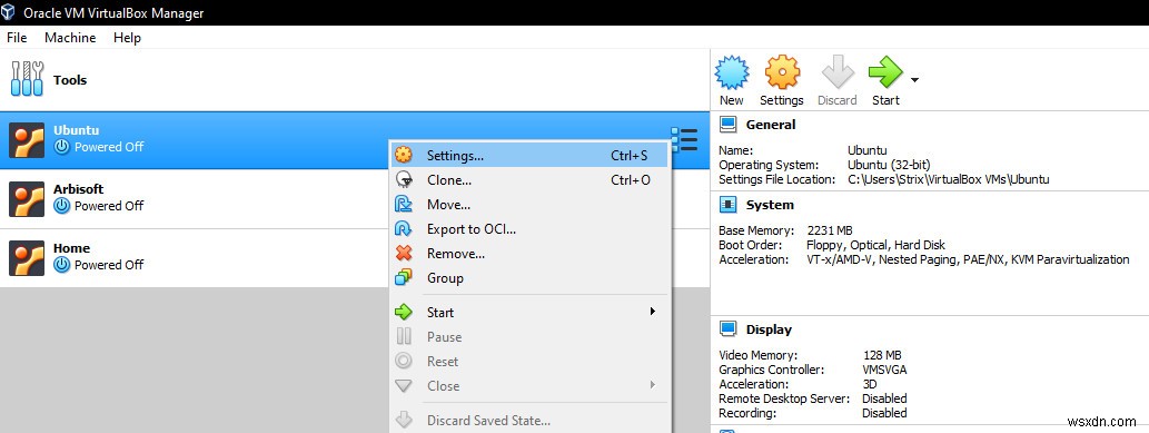 【VirtualBox】仮想マシンでUSBフラッシュドライブにアクセスする方法