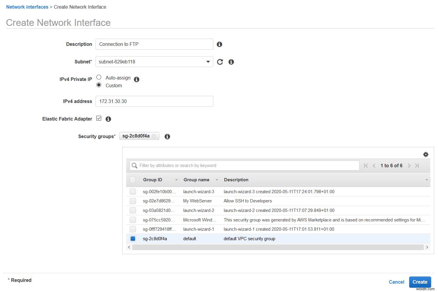 【AWS】Amazon EC2インスタンスに2枚目のネットワークカード(ENI)を追加する方法