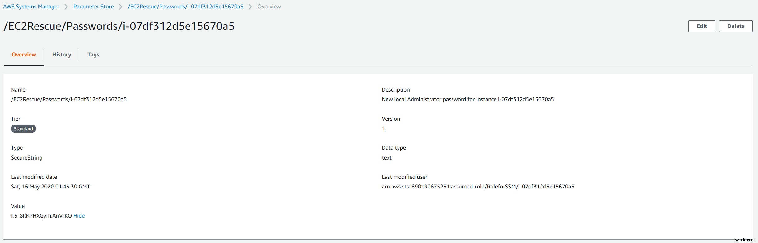 AWS Systems Managerを使ってEC2 Windowsインスタンスのパスワードをリセットする方法