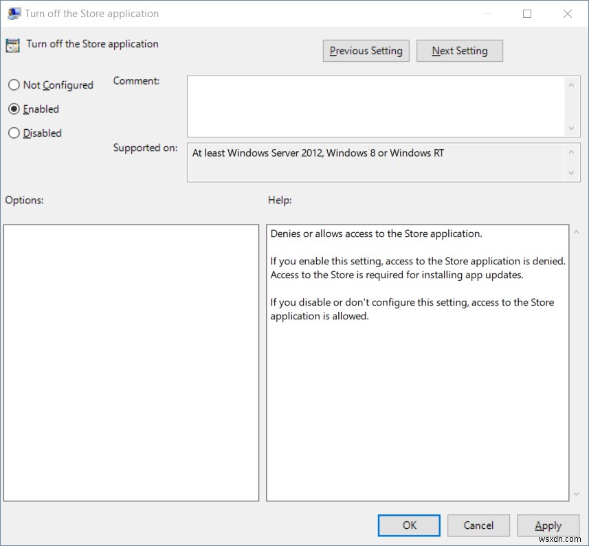 Windows 10 / Windows Server 2019でWindowsストアをブロックする4つの方法