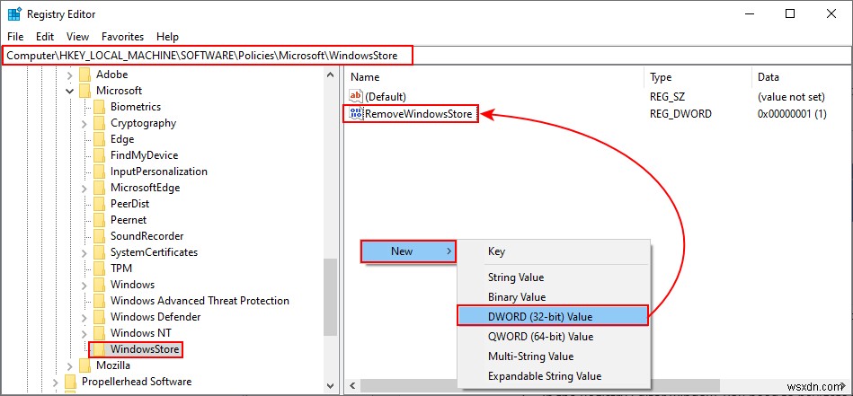 Windows 10 / Windows Server 2019でWindowsストアをブロックする4つの方法