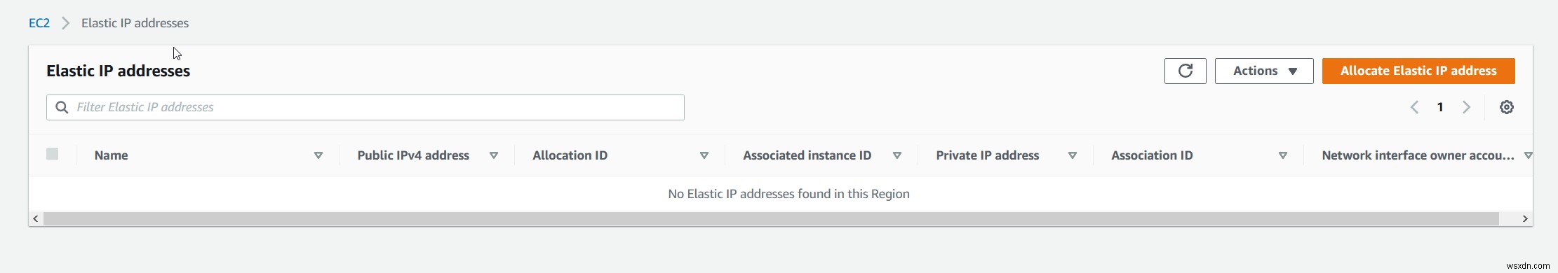 Amazon EC2インスタンスにElastic IPアドレスを割り当てる方法