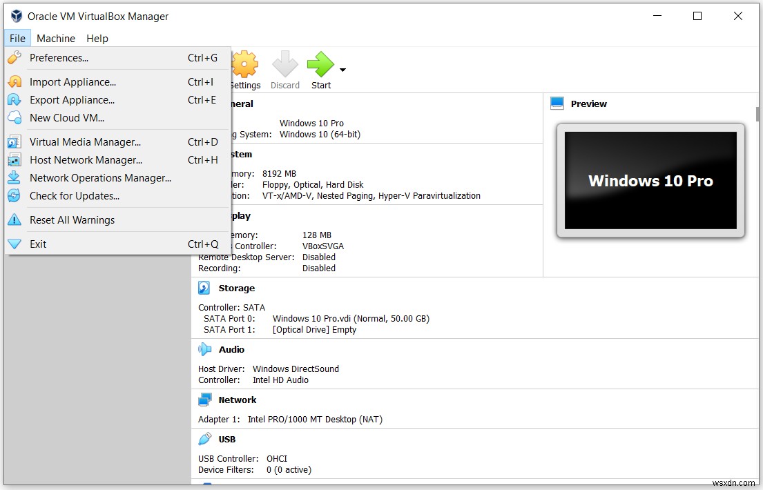 Oracle VM VirtualBoxのメインメニュー徹底解説:ファイル・マシン・ヘルプの各機能