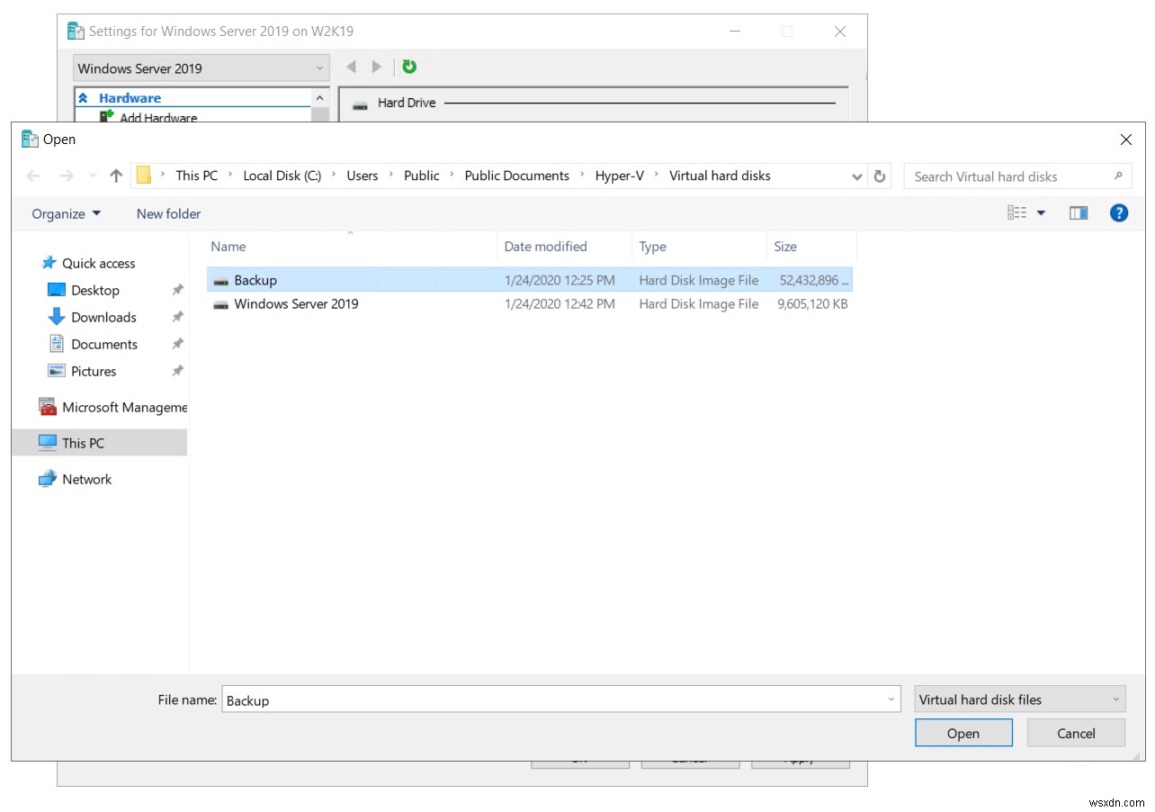 Hyper-V 2019で仮想ディスクを追加する方法【作成から初期化まで完全解説】