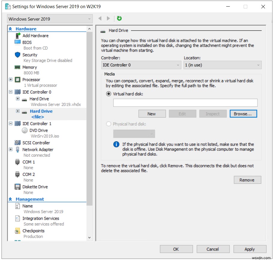Hyper-V 2019で仮想ディスクを追加する方法【作成から初期化まで完全解説】