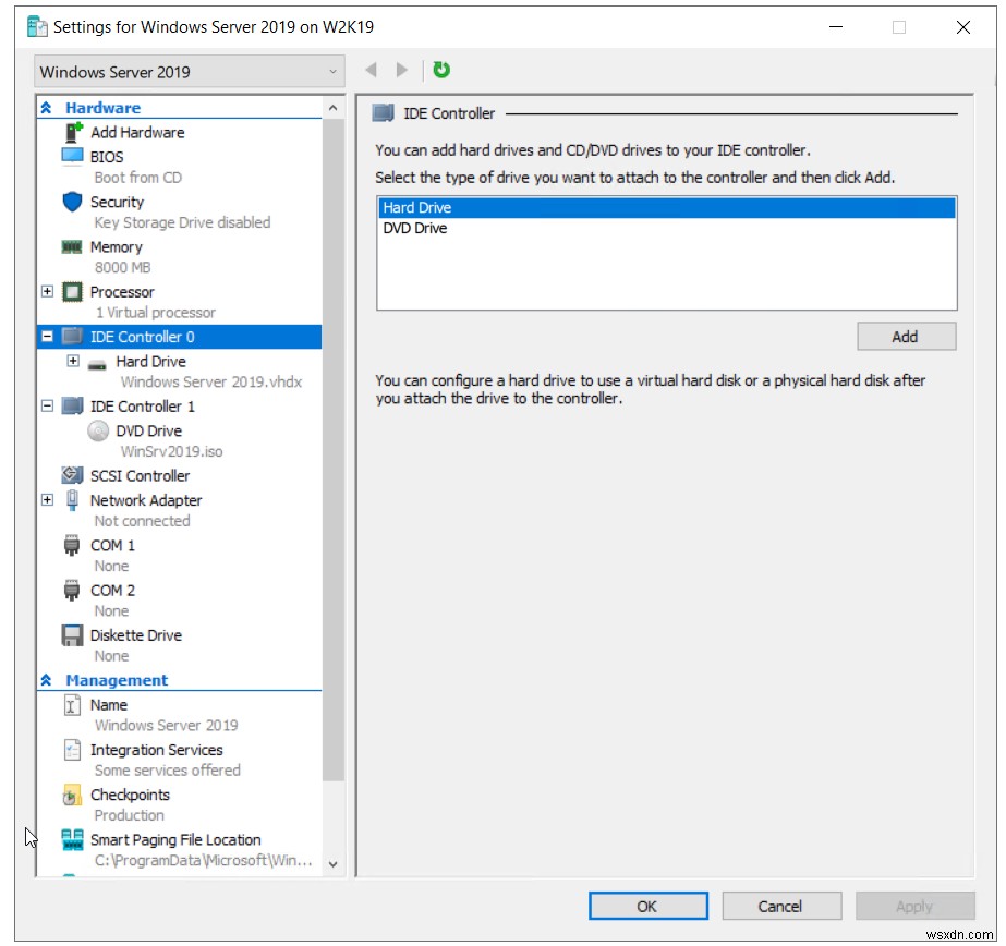 Hyper-V 2019で仮想ディスクを追加する方法【作成から初期化まで完全解説】