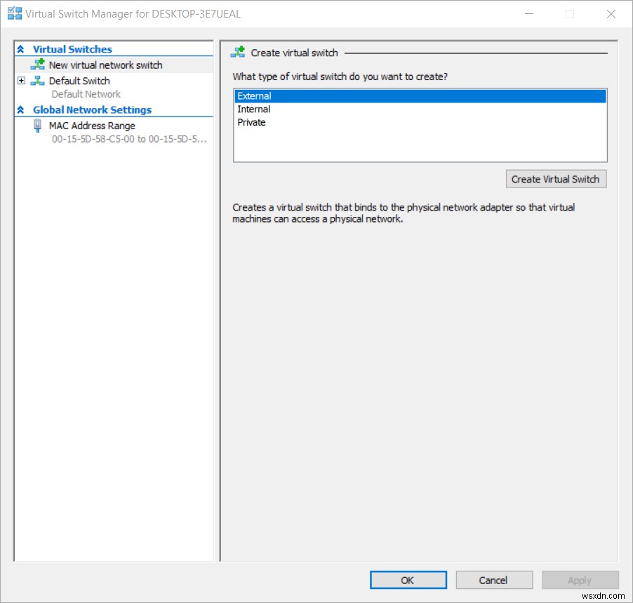 Hyper-V 2019で仮想スイッチを構成する方法を徹底解説