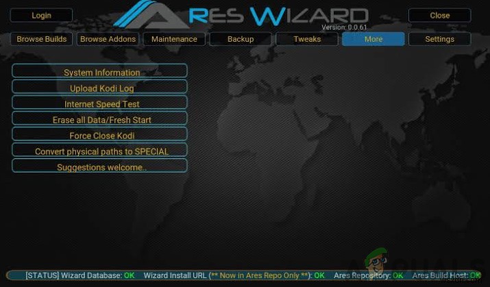 Ares WizardがKodiで動作しない?原因と簡単な解決策まとめ