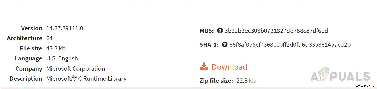 【修正】VCRUNTIME140_1.dll が見つからないエラーの解決方法