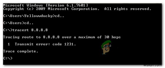 「送信エラー：コード1231」の原因と解決方法【Windows 7/8.1/10対応】