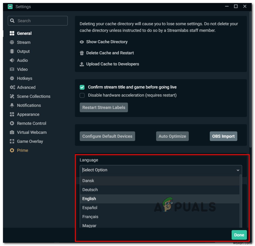 Streamlabs OBSで「チャンネル情報の取得エラー」が発生したときの対処法8選