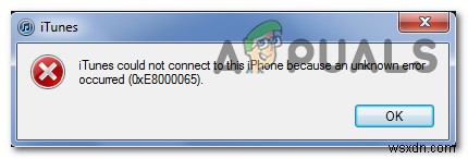 Windows 7/8/10でiTunesエラー0xE8000065を解決する6つの対処法