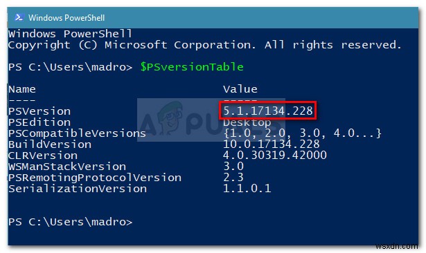 Windows 10・8・7でPowerShellのバージョンを確認する方法