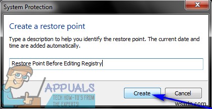 Windows 7/8/10でシステムの復元ポイントを作成する方法
