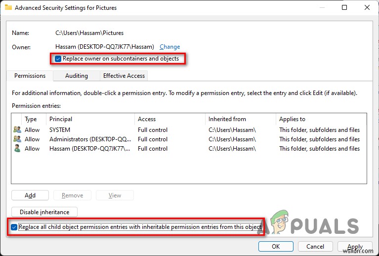 【Windows】「コンテナー内のオブジェクトの列挙に失敗しました」エラーを解決する2つの方法
