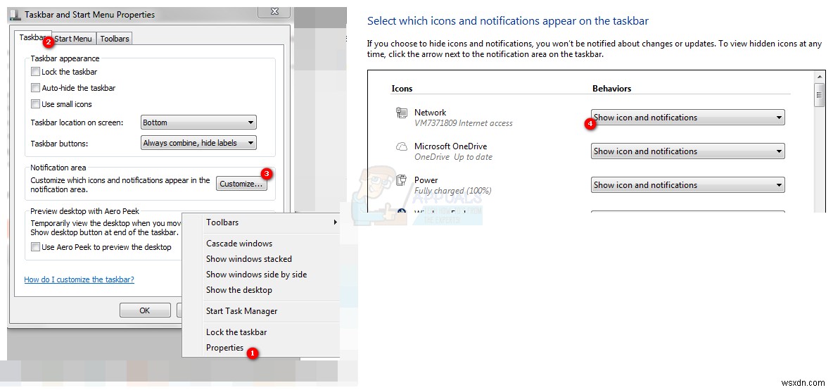 Windows 7/8/10でタスクバーにネットワークアイコンを表示させる6つの対処法