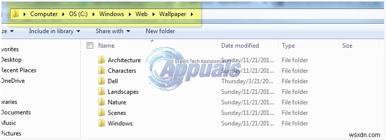 Windows 7・8・10の標準壁紙の保存場所を徹底解説