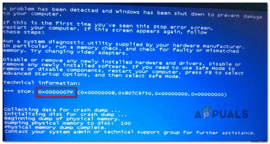 0x0000007Fブルースクリーンエラー(BSOD)の原因と5つの対処法を徹底解説