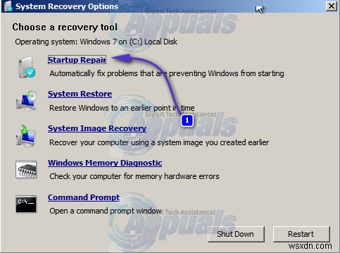 Windows 7でスタートアップ修復の無限ループを解決する方法