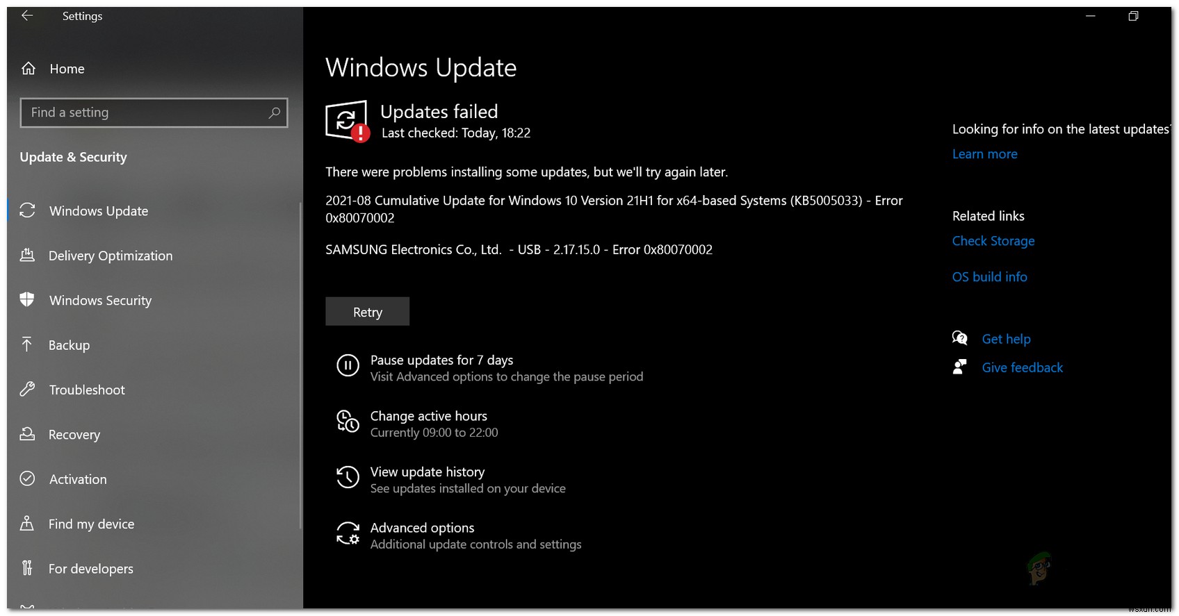 KB5005033アップデートがインストールできない?原因と効果的な解決策まとめ