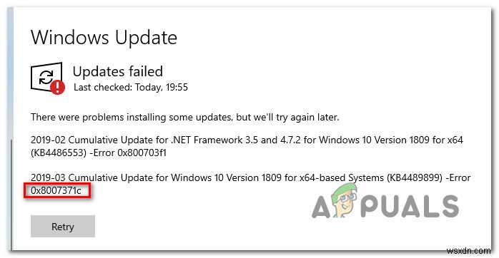Windows 10で発生するWindows Updateエラー 0x8007371C のトラブルシューティング