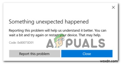 【Windows 10】エラー0x80073D01が出てMicrosoft Storeアプリのインストール・アンインストールができない原因と対処法